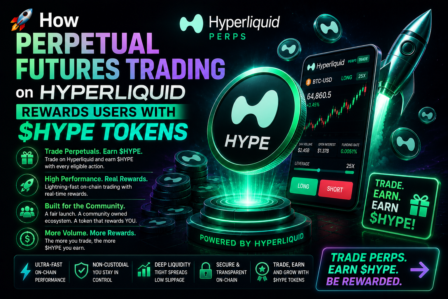 HyperLiquid Perps — #1 Perpetuals DEX on HyperEVM | Trade with 50x Leverage